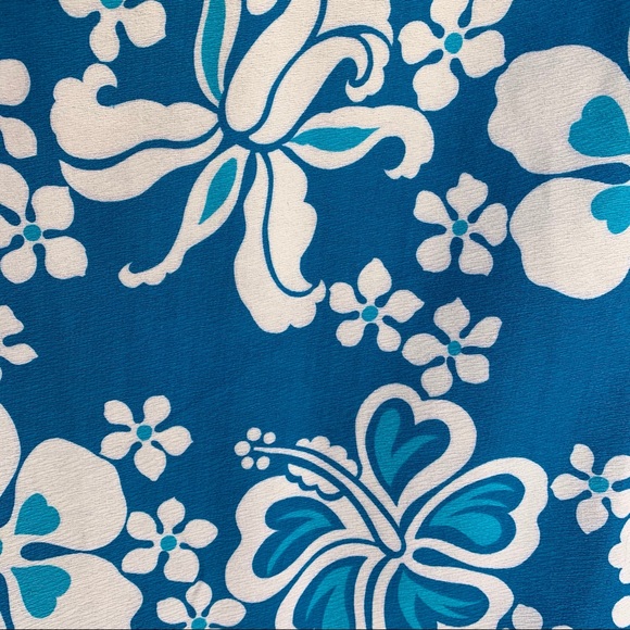 🌺 Vintage Hawaiian Barkcloth Matched Set Dress Shirt - Picture 16 of 16